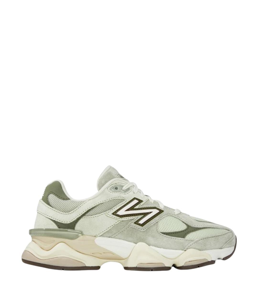 NEW BALANCE Зеленые синтетические кроссовки, фото 1