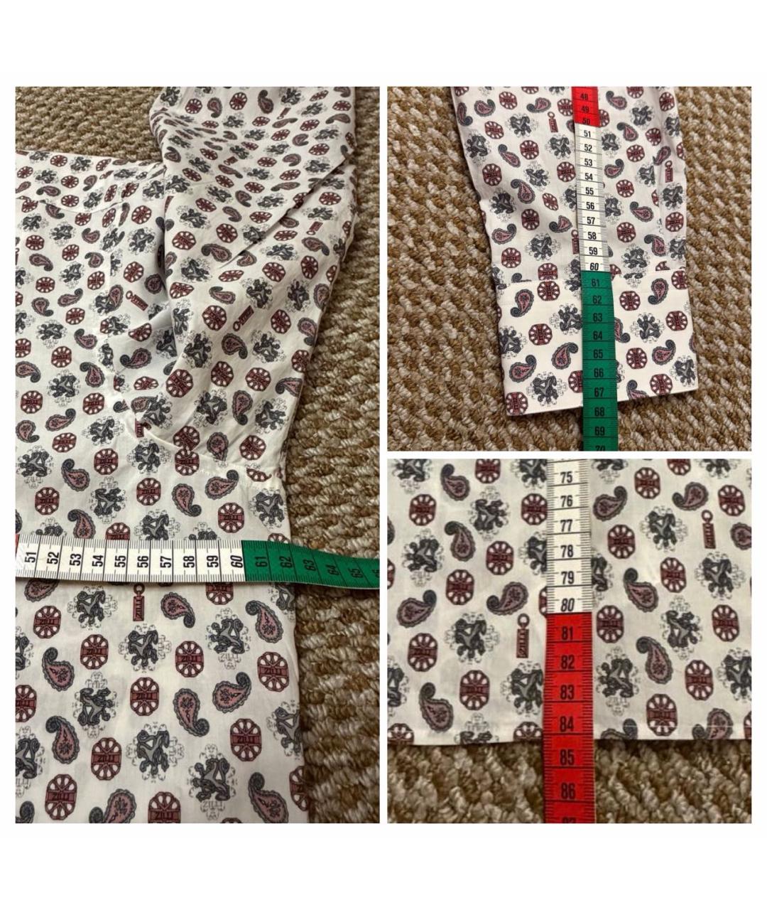 ZILLI Мульти хлопковая кэжуал рубашка, фото 8