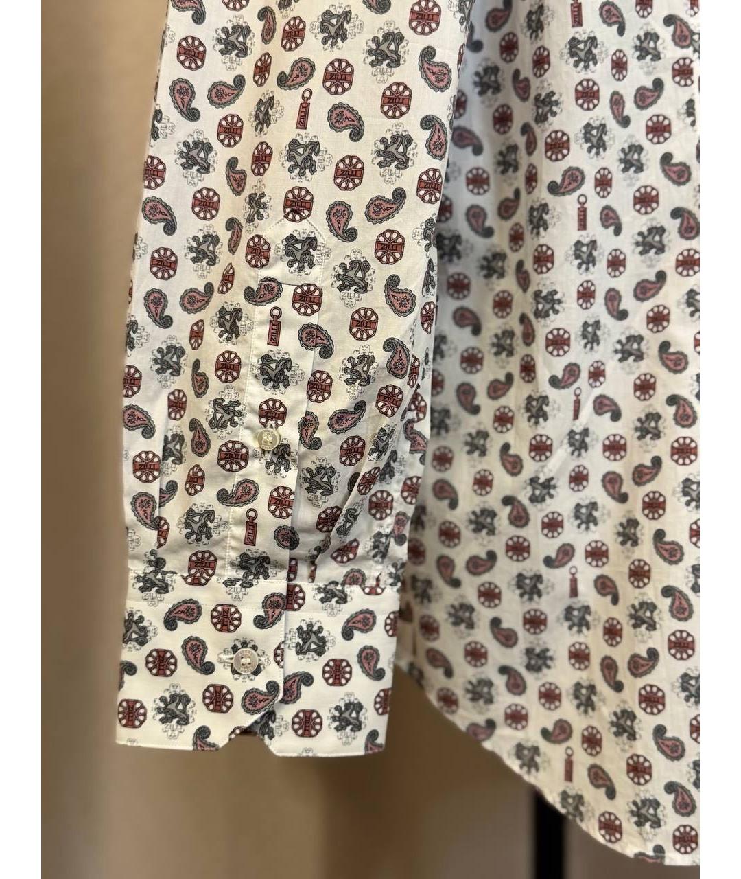 ZILLI Мульти хлопковая кэжуал рубашка, фото 5