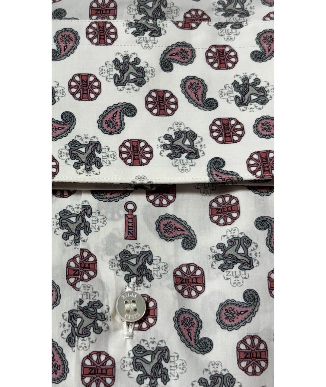 ZILLI Мульти хлопковая кэжуал рубашка, фото 4