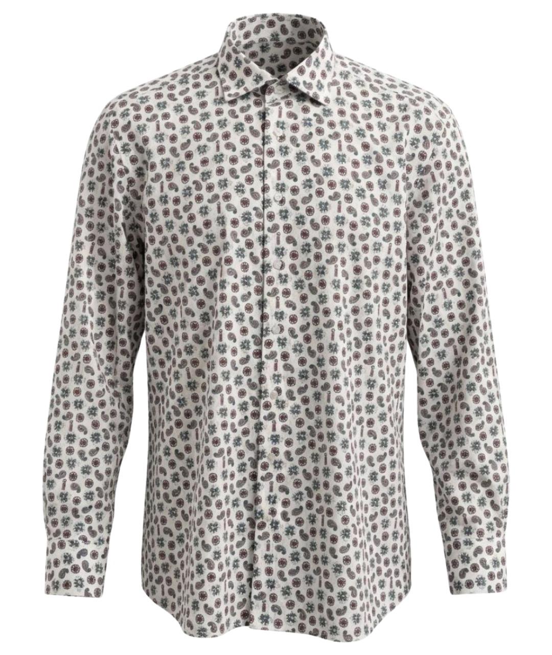 ZILLI Мульти хлопковая кэжуал рубашка, фото 1
