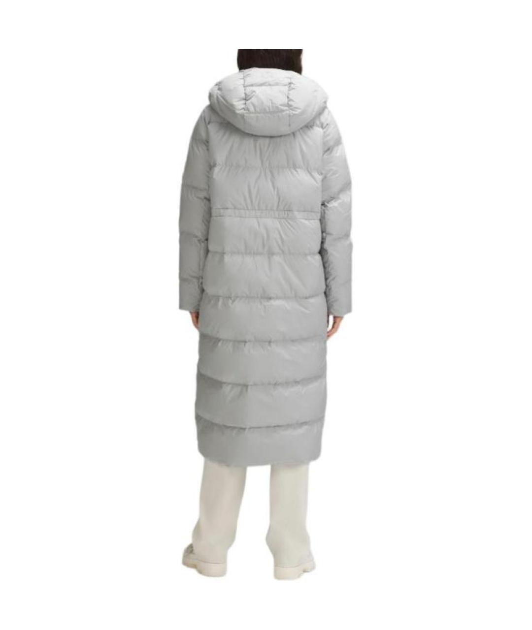 Lululemon Серебрянный полиамидовый пуховик, фото 4