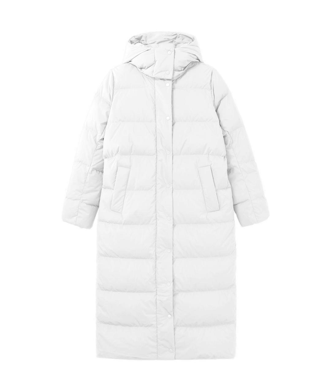 Lululemon Белый полиамидовый пуховик, фото 1