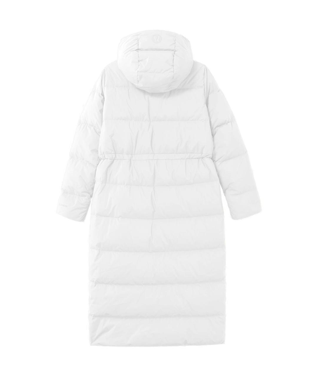 Lululemon Белый полиамидовый пуховик, фото 2
