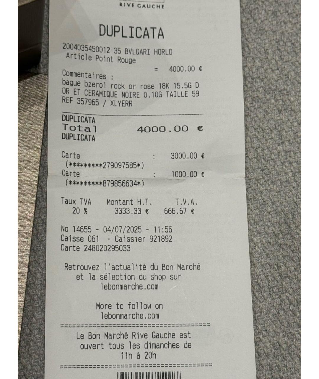 BVLGARI Золотое кольцо из желтого золота, фото 6