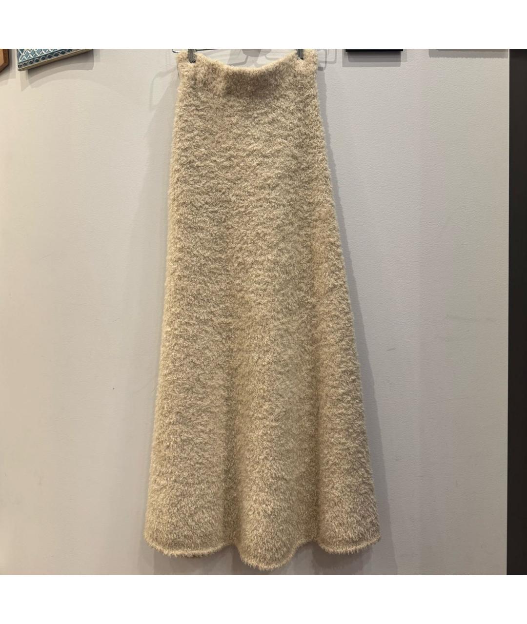 BY MALENE BIRGER Бежевая юбка макси, фото 3