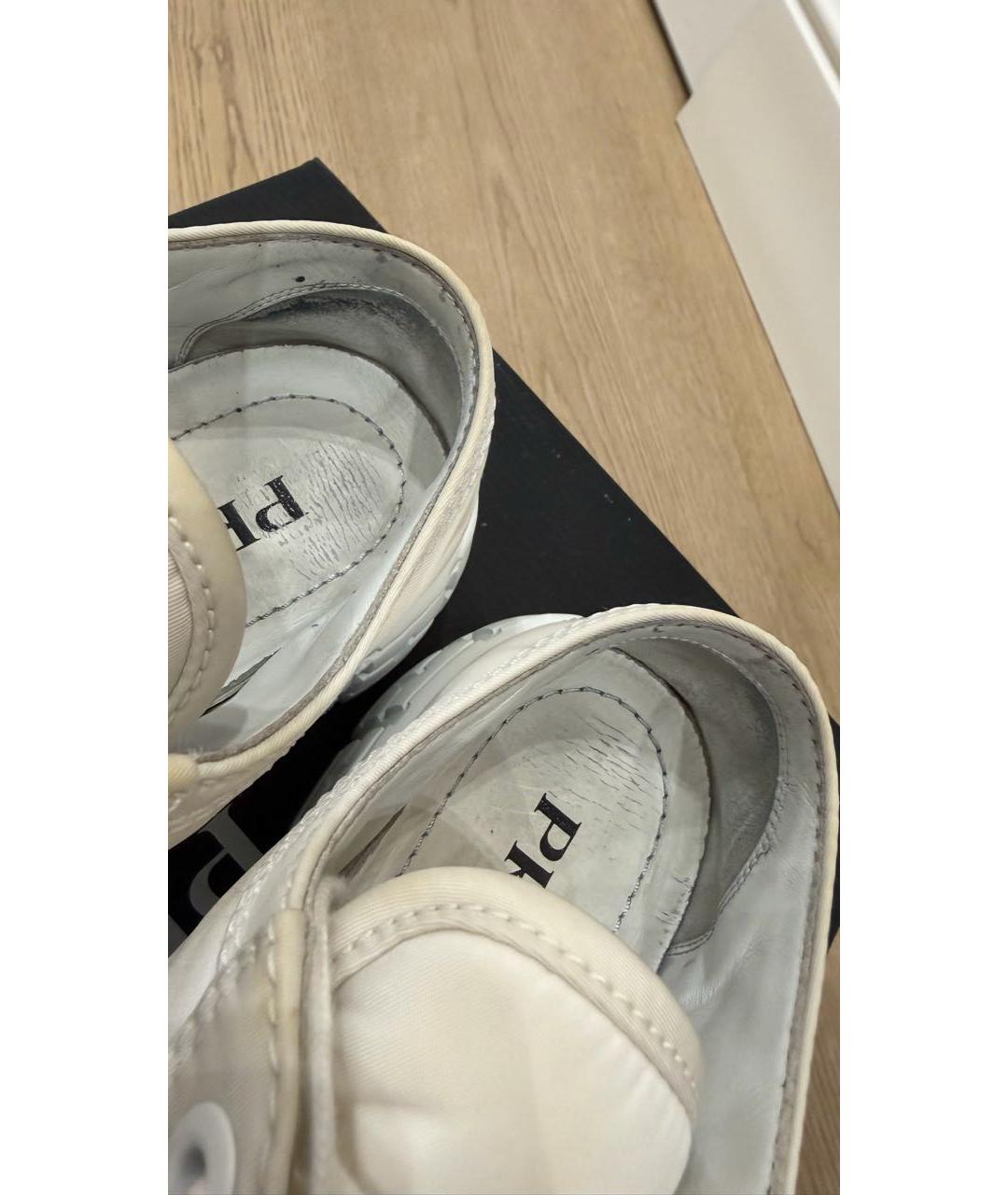 PRADA Белые кеды, фото 7