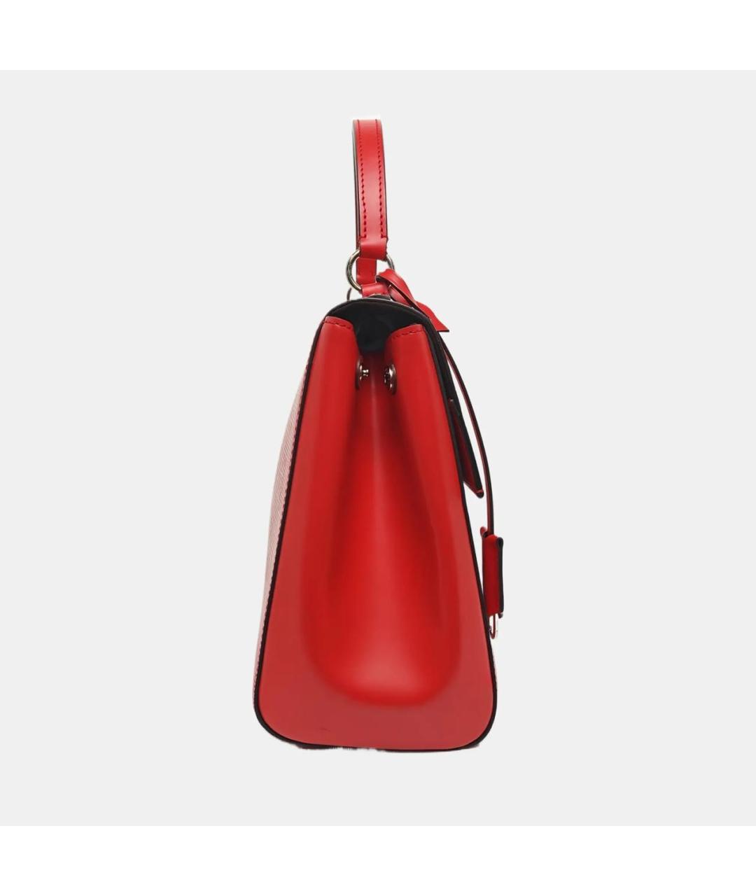 LOUIS VUITTON Красная кожаная сумка через плечо, фото 1