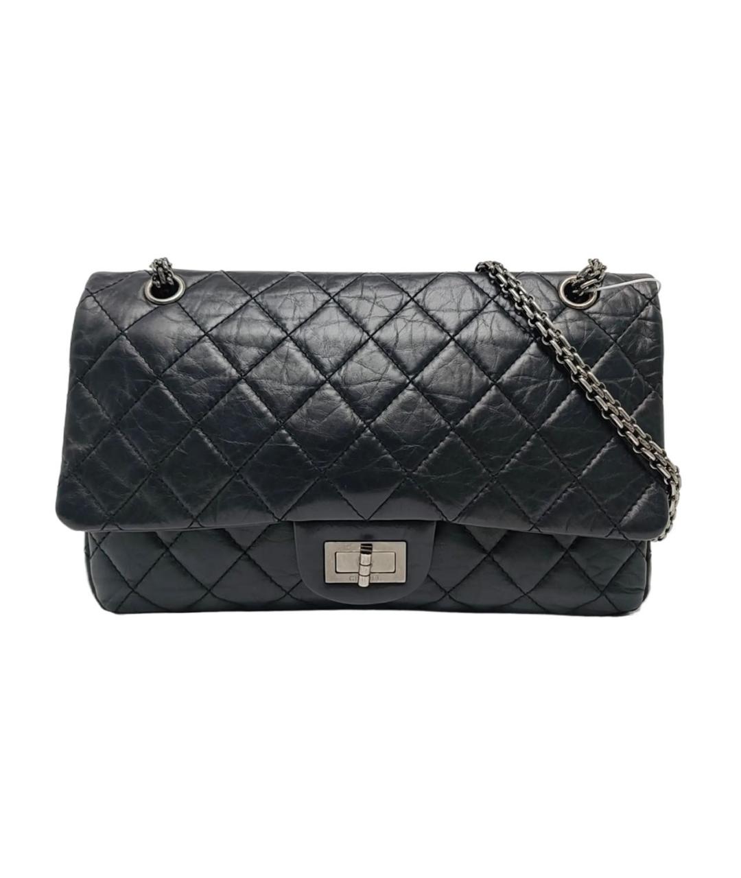 CHANEL Черная кожаная сумка через плечо, фото 1