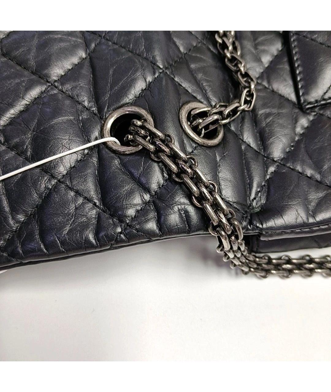 CHANEL Черная кожаная сумка через плечо, фото 5