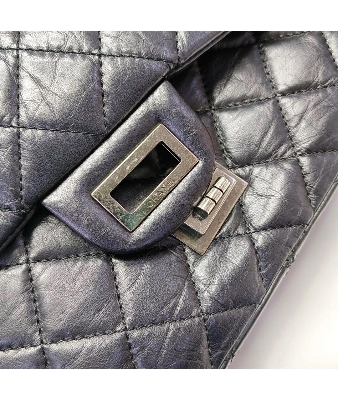 CHANEL Черная кожаная сумка через плечо, фото 7