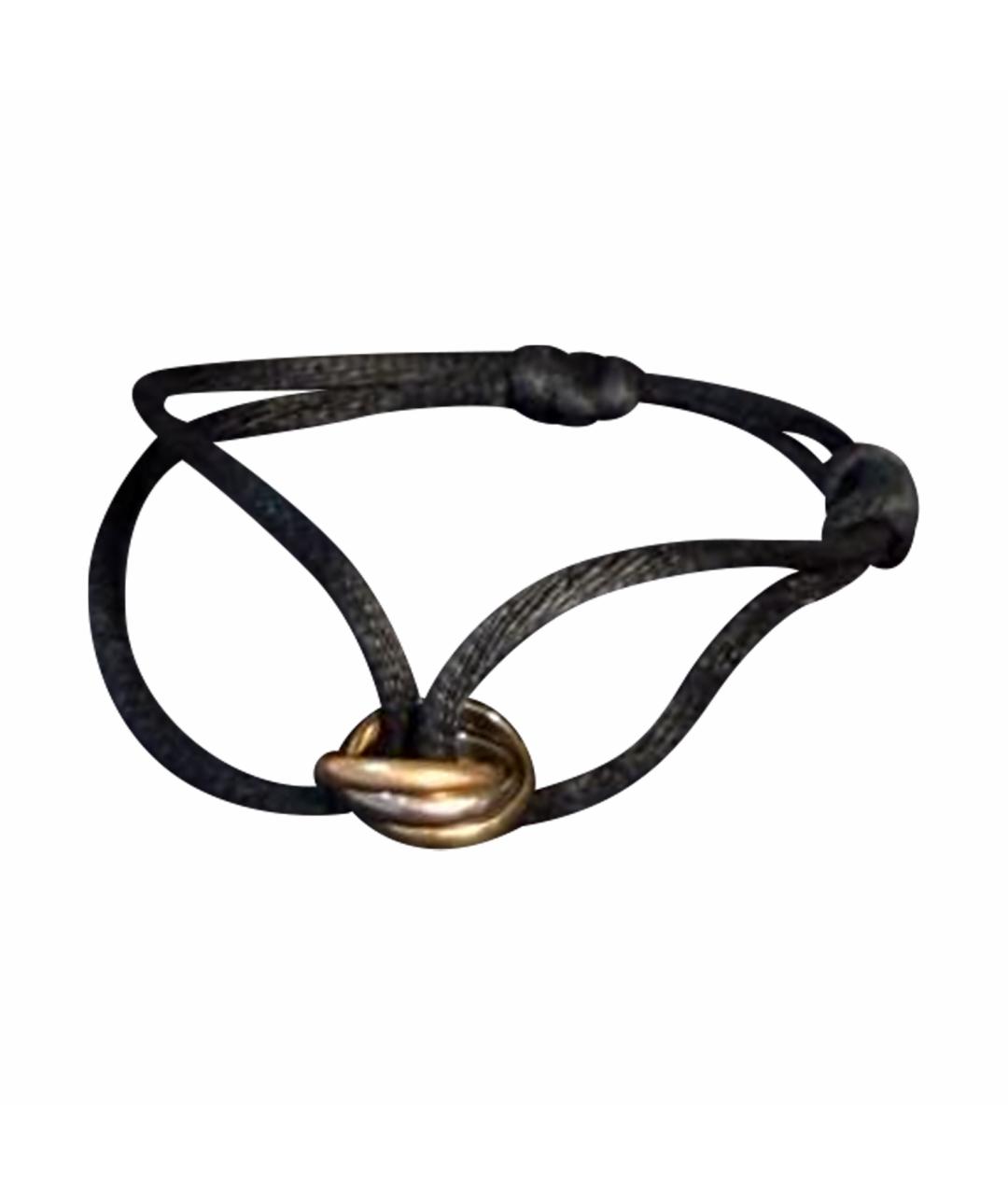 CARTIER Черный браслет из белого золота, фото 1