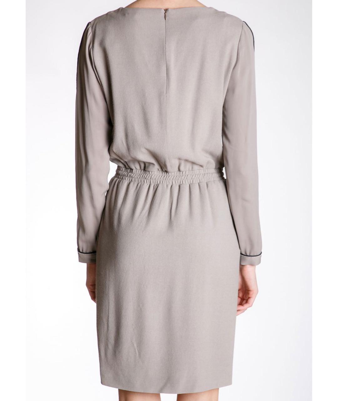 FABIANA FILIPPI Бежевое повседневное платье, фото 4