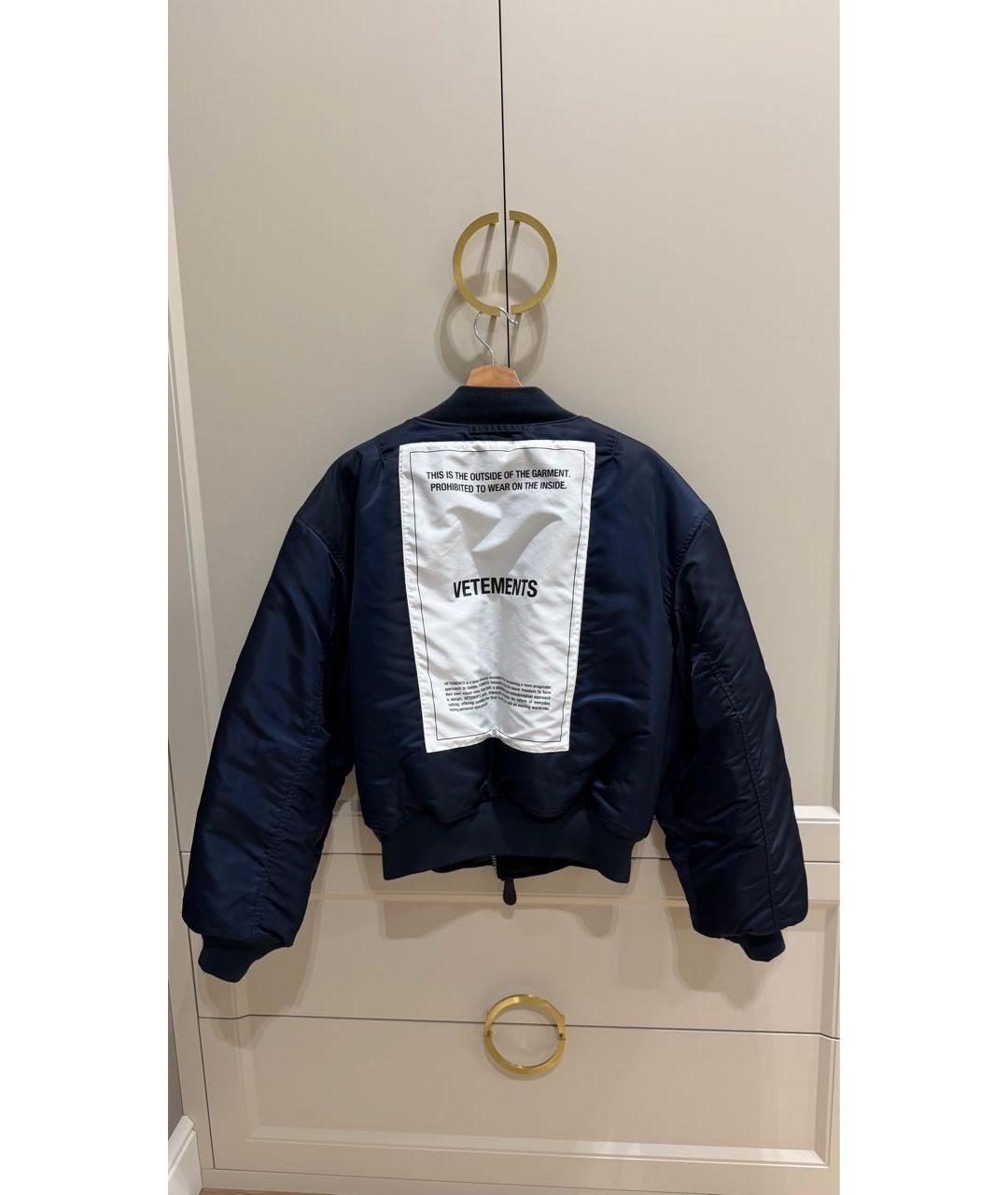 VETEMENTS Черная куртка, фото 5