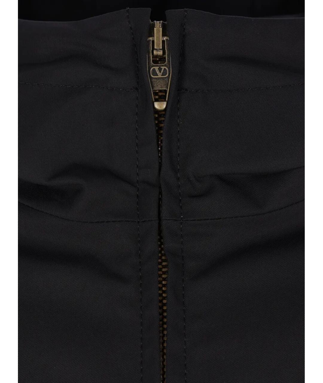 VALENTINO Бежевая полиэстеровая куртка, фото 3