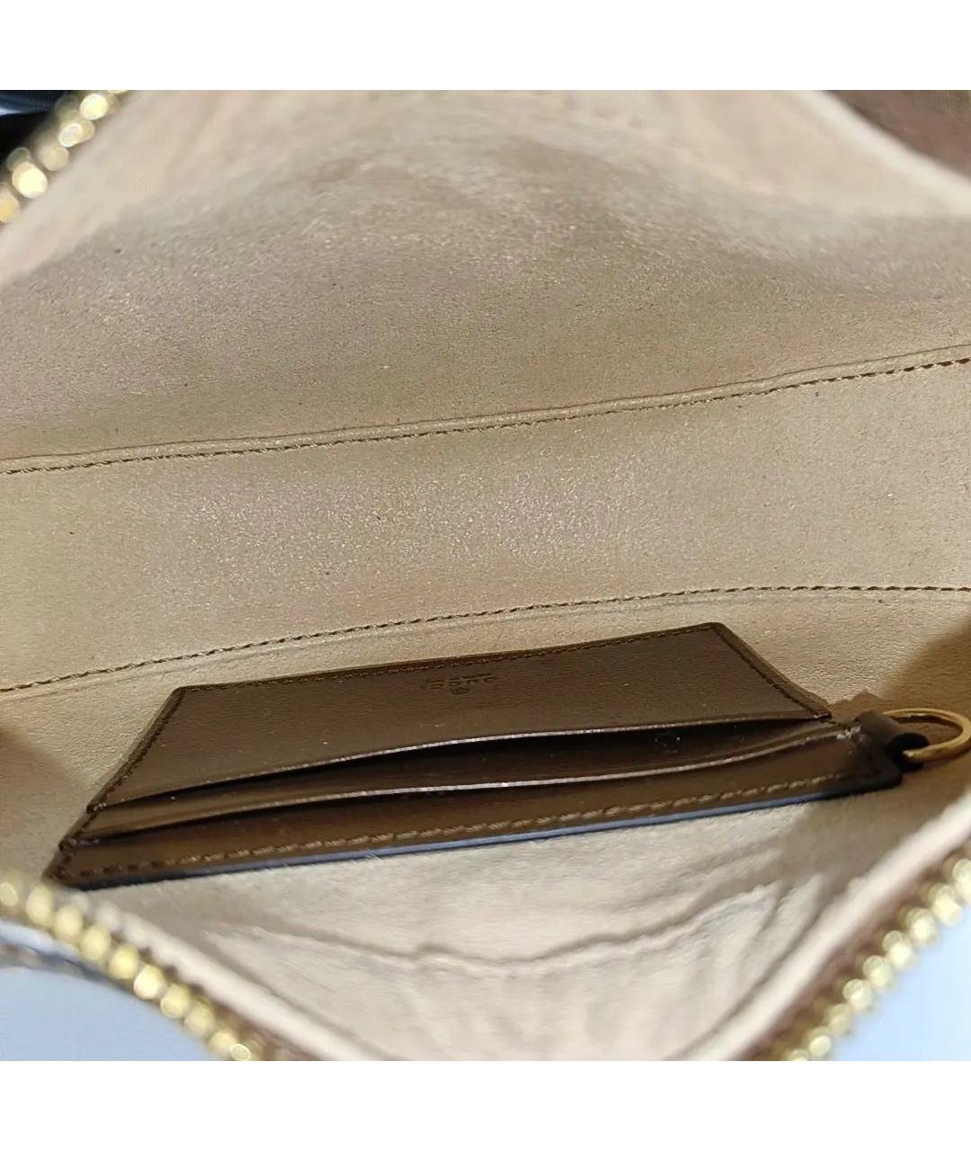 GUCCI Коричневая сумка с короткими ручками, фото 4