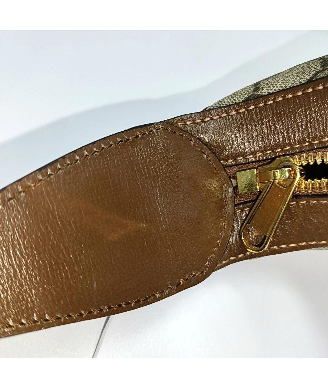 GUCCI Коричневая сумка с короткими ручками, фото 6