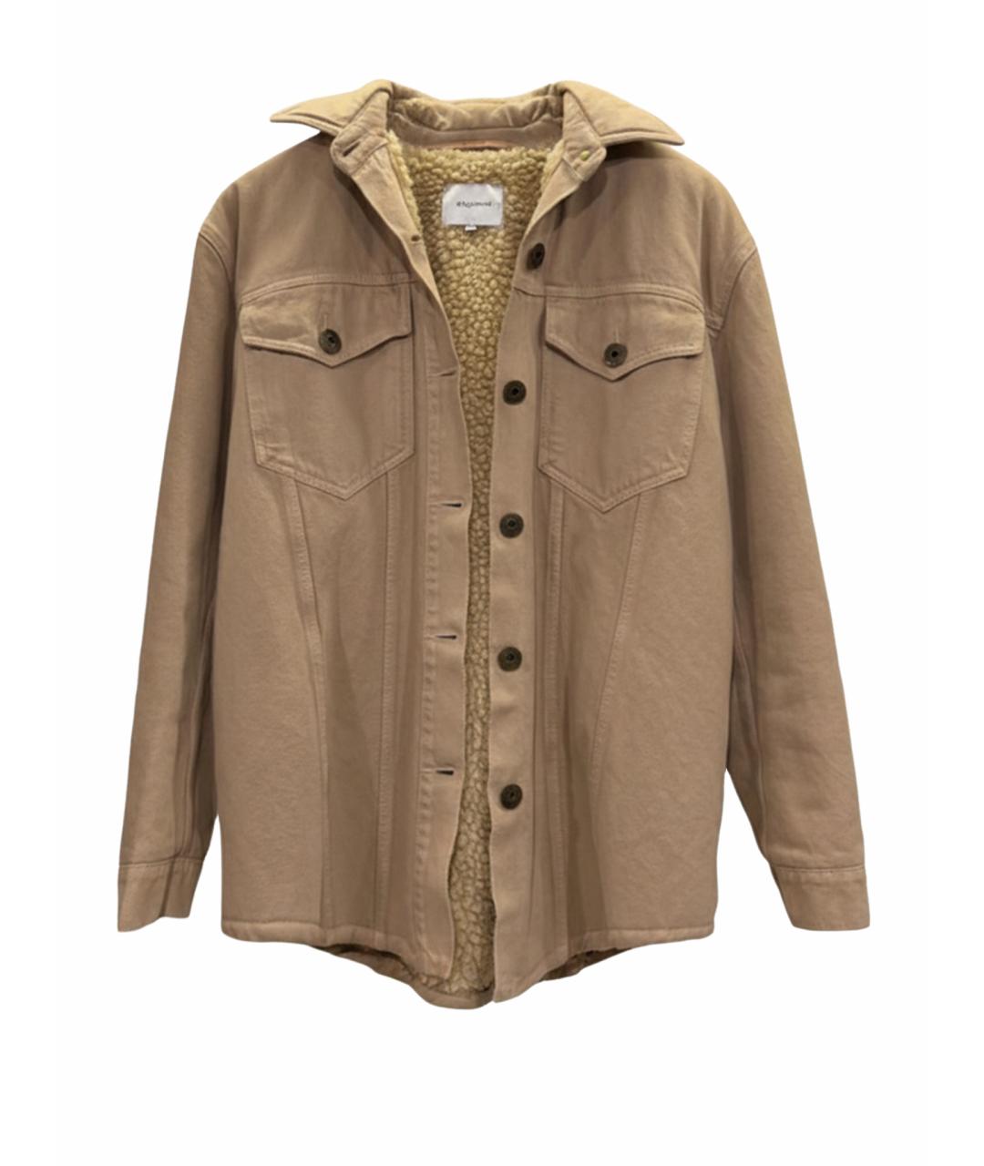 NANUSHKA Бежевая хлопковая куртка, фото 1