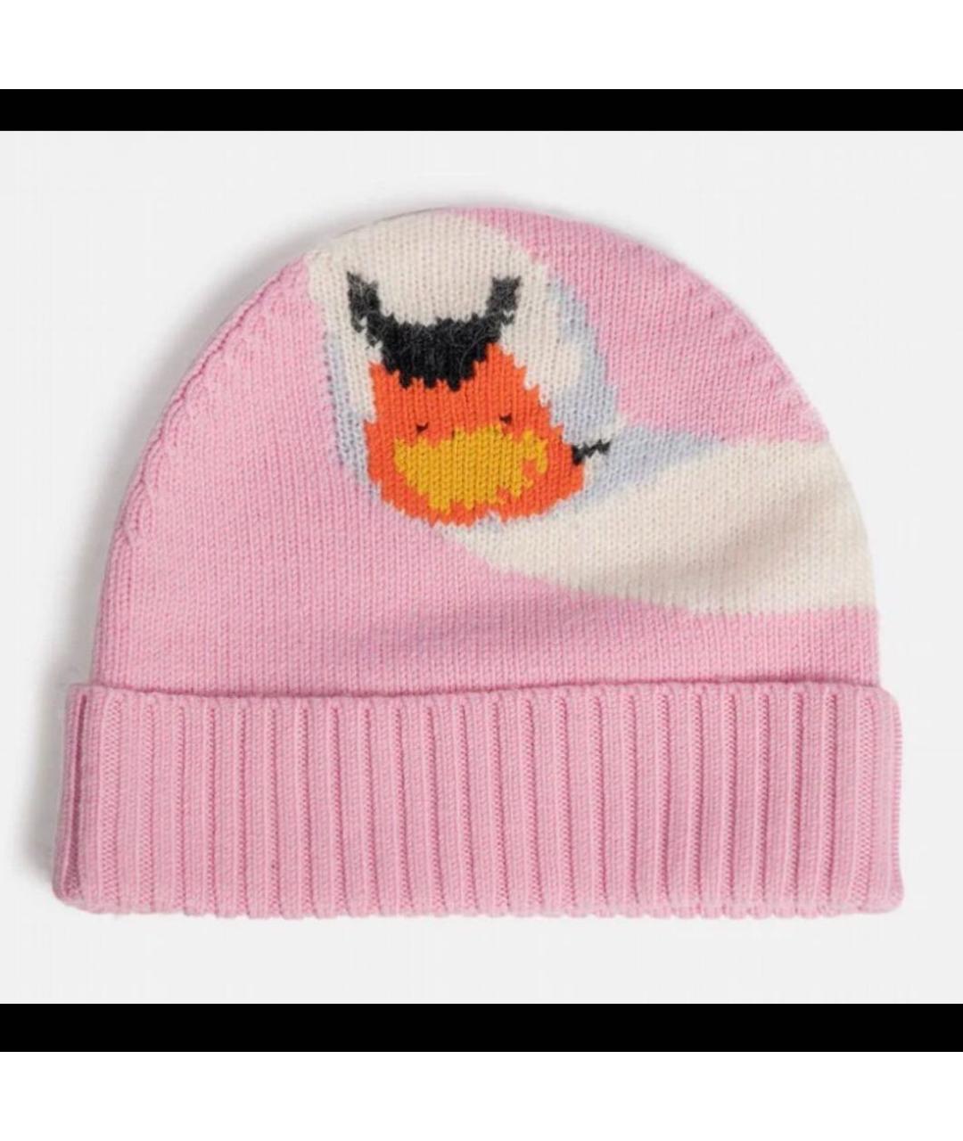 J.W.ANDERSON Розовая шерстяная шапка, фото 9