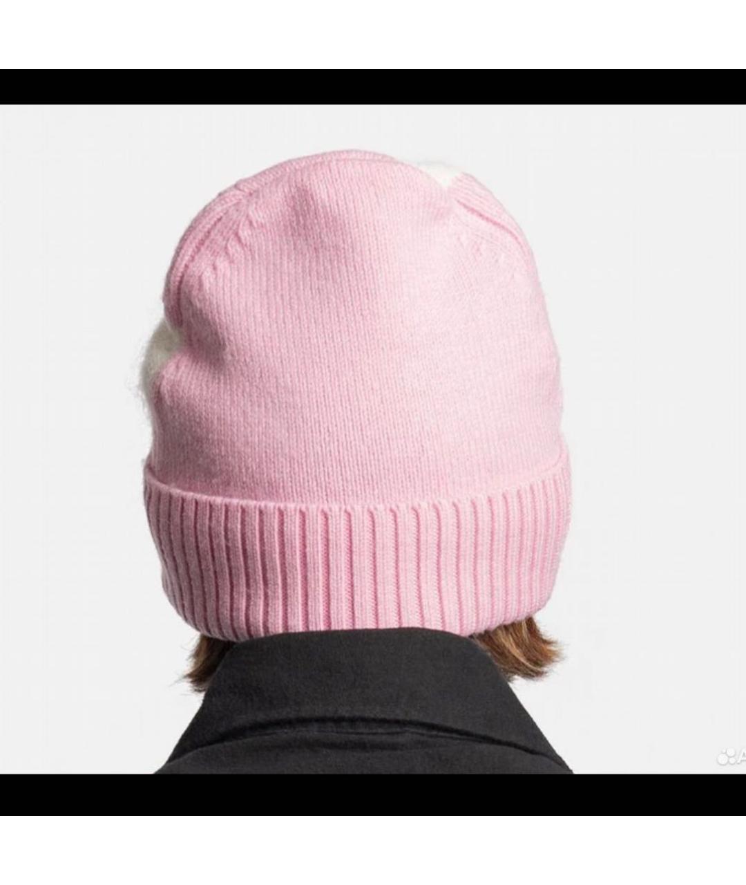 J.W.ANDERSON Розовая шерстяная шапка, фото 3