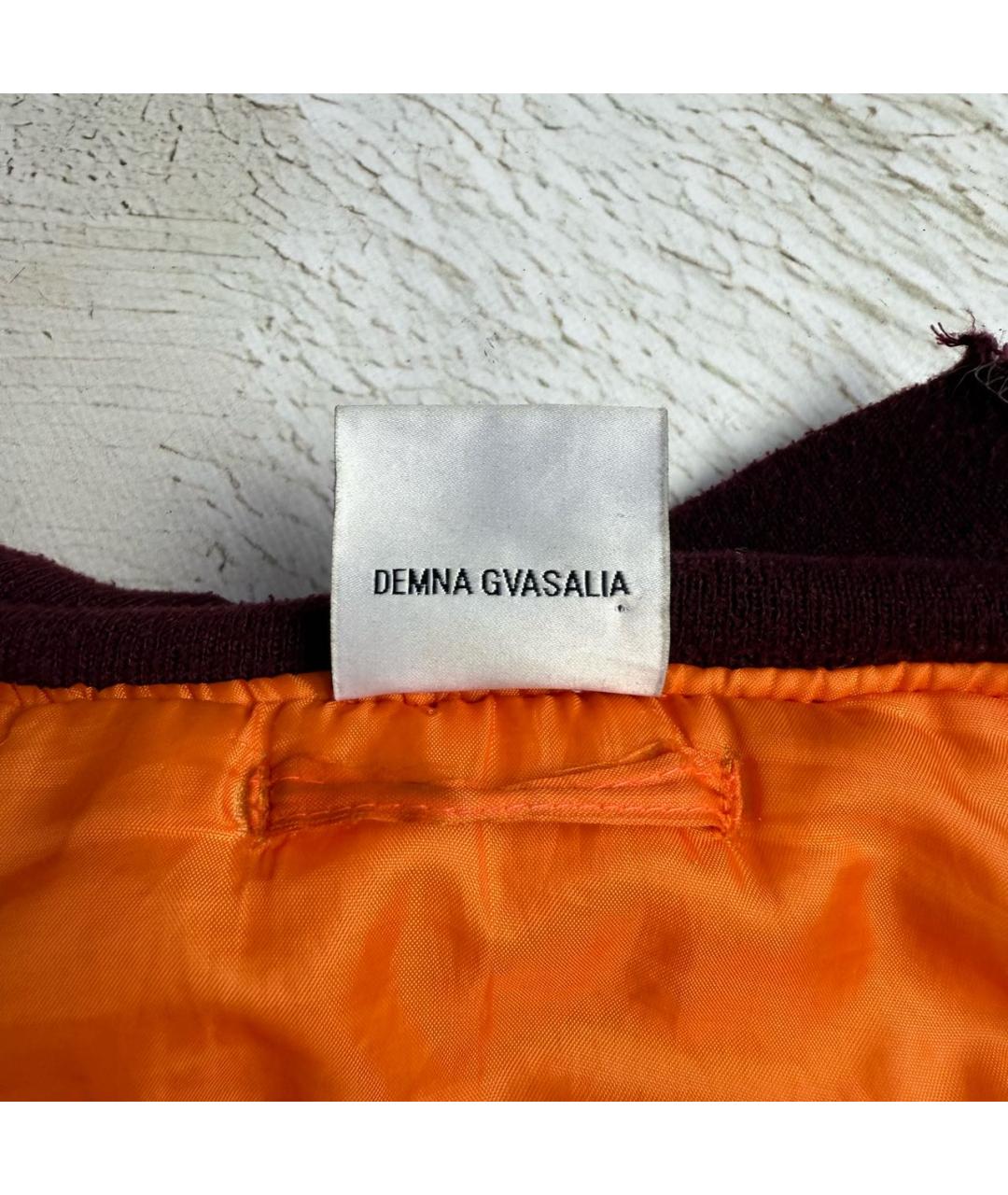 VETEMENTS Бордовая синтетическая куртка, фото 4