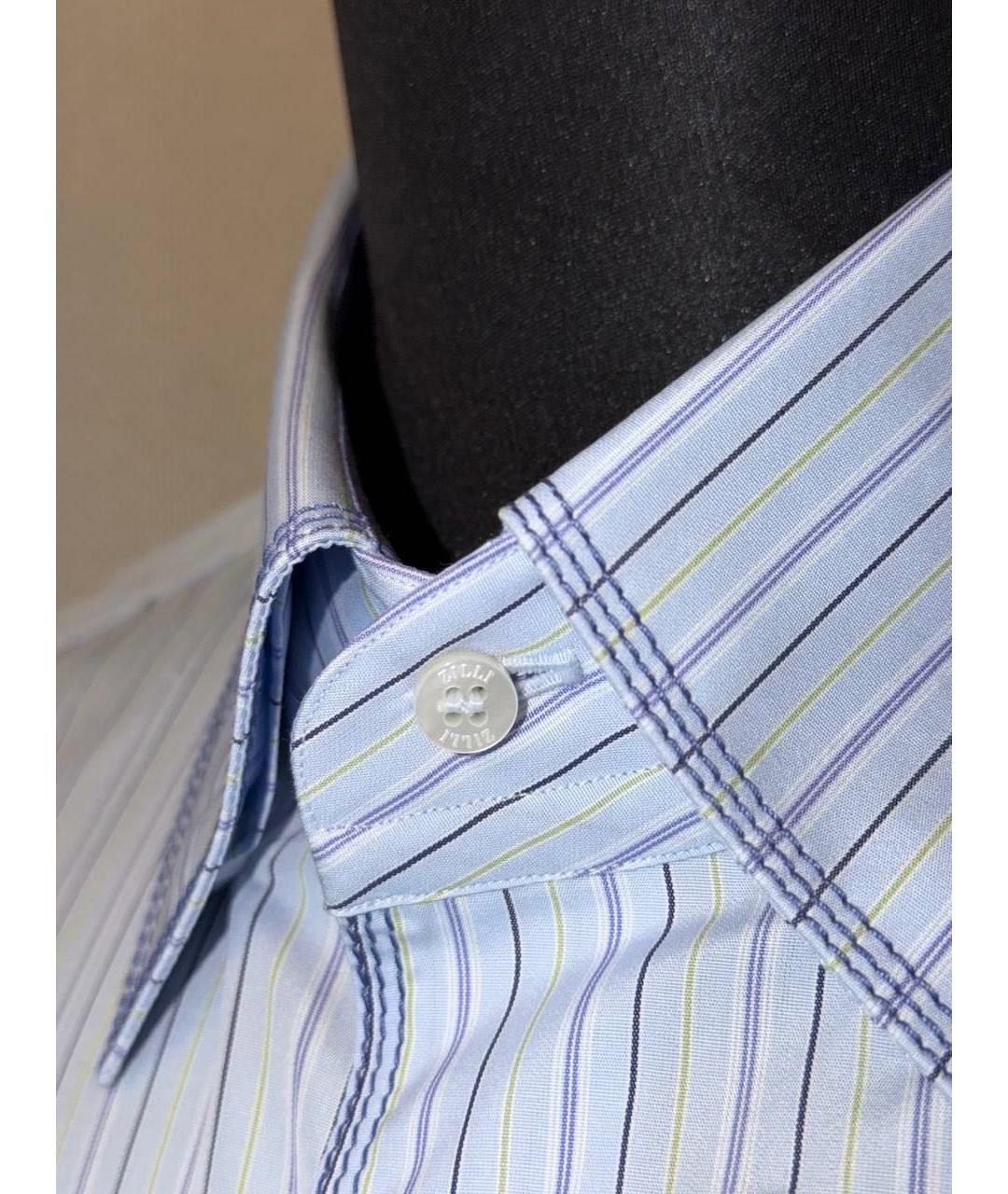 ZILLI Мульти хлопковая классическая рубашка, фото 4