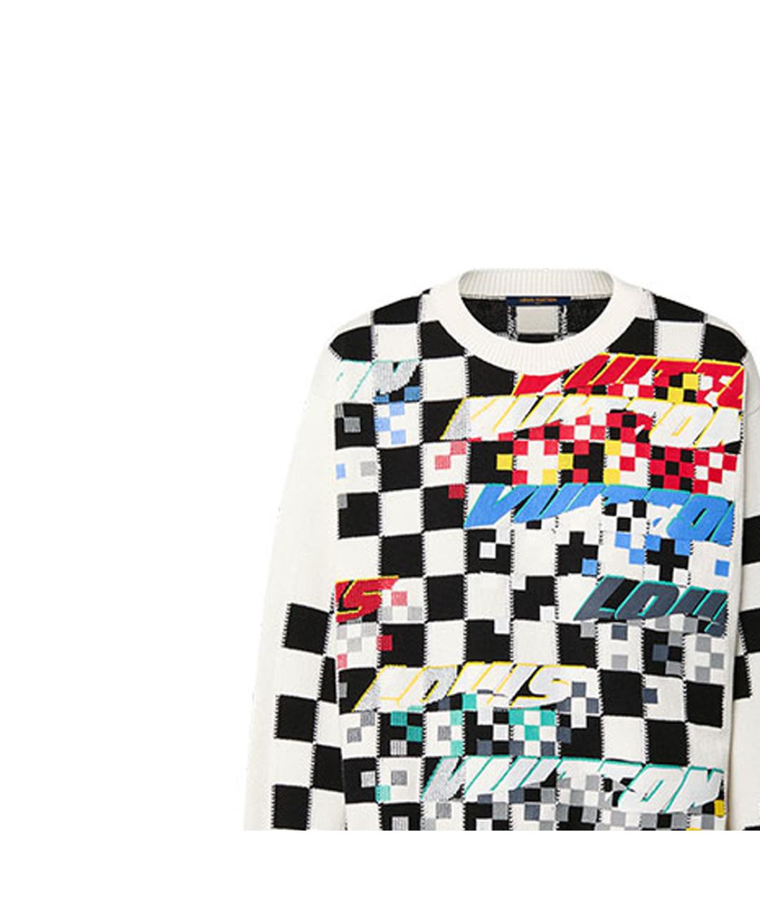 LOUIS VUITTON Мульти шерстяной джемпер / свитер, фото 5