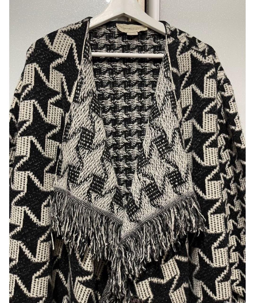 STELLA MCCARTNEY Черный шерстяной кардиган, фото 5