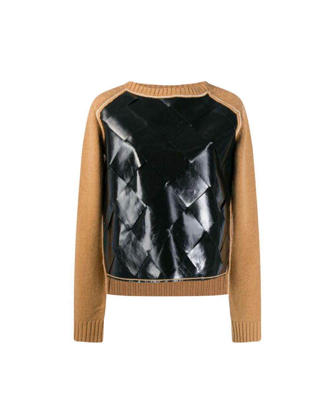 BOTTEGA VENETA Бежевый кашемировый джемпер / свитер, фото 1