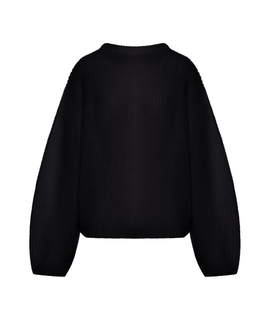 TOTEME Черный шерстяной джемпер / свитер, фото 1