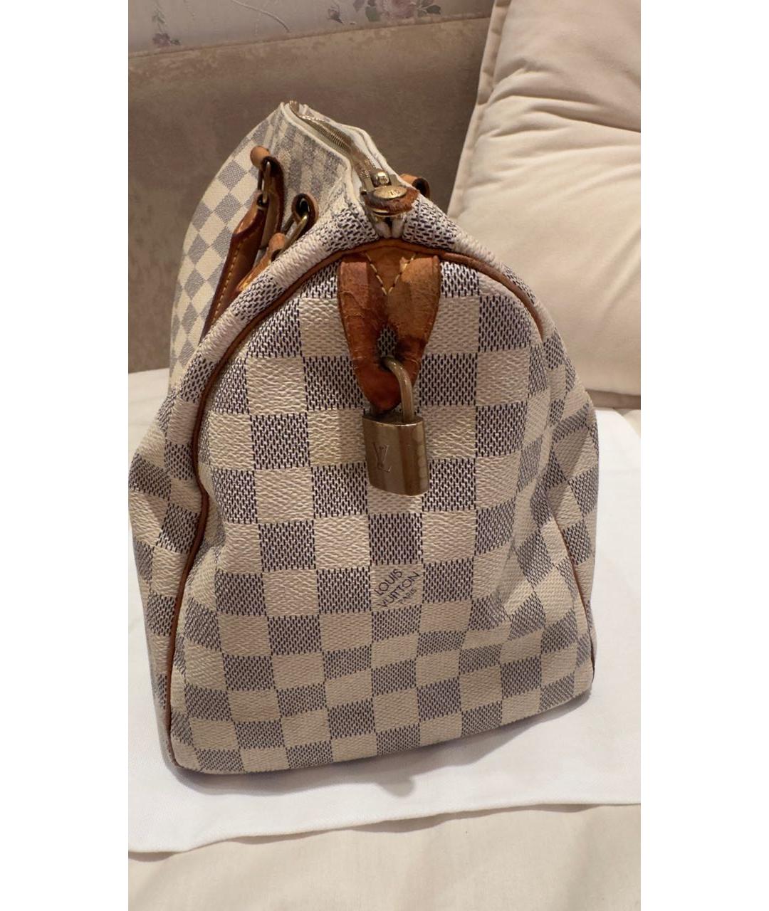 LOUIS VUITTON Бежевая дорожная/спортивная сумка, фото 4