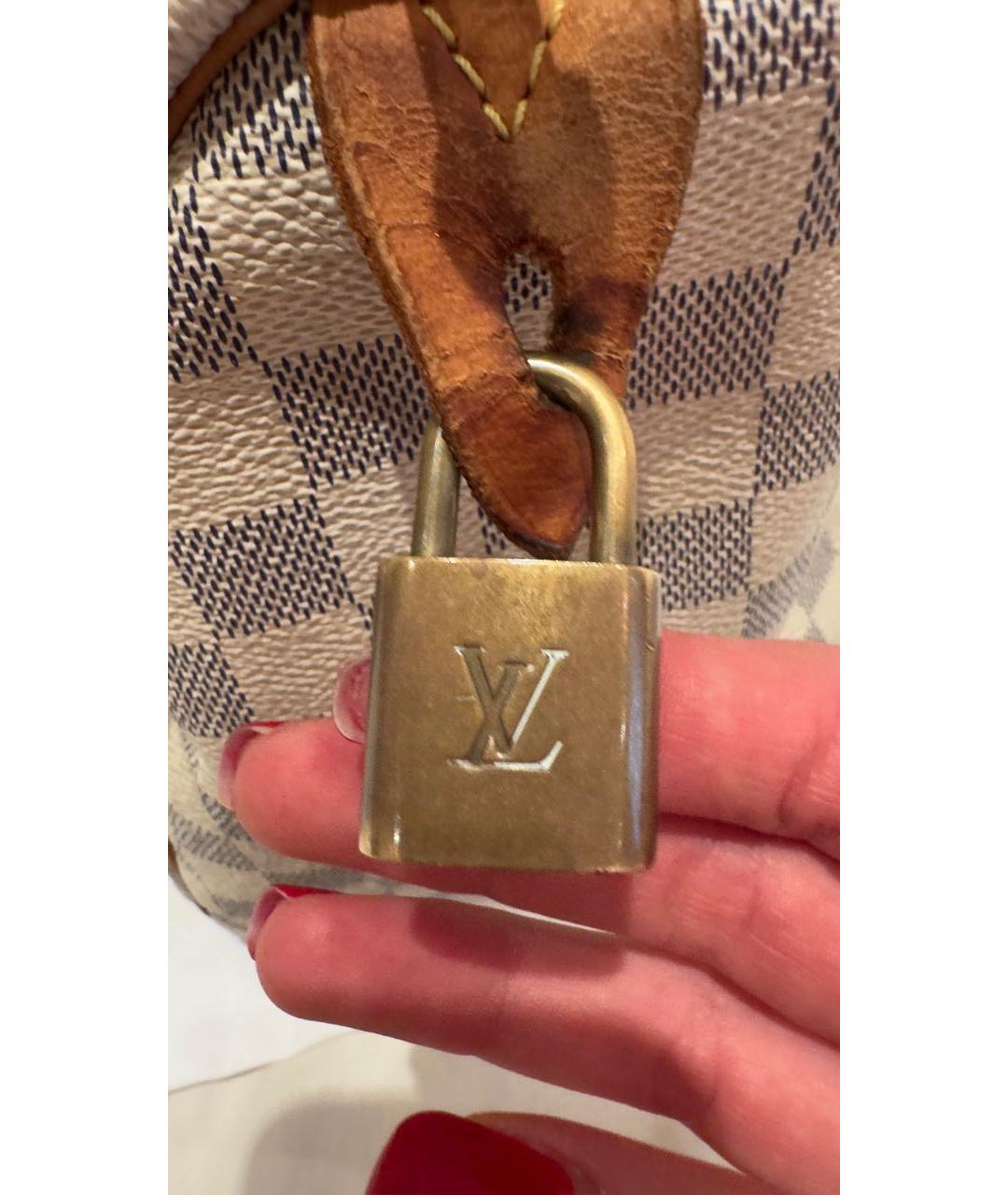 LOUIS VUITTON Бежевая дорожная/спортивная сумка, фото 6