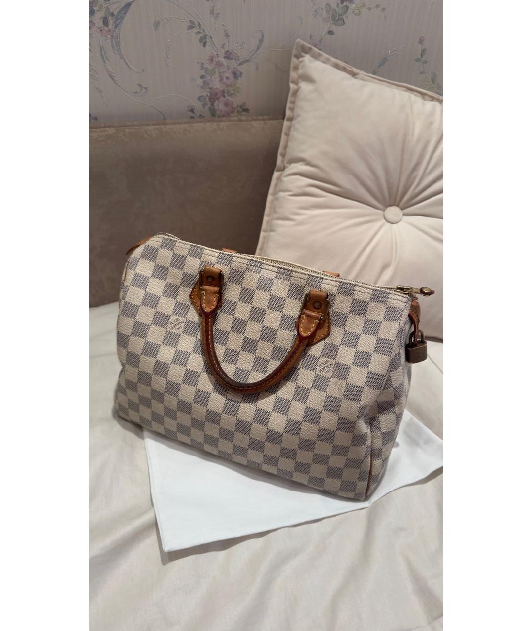 LOUIS VUITTON Бежевая дорожная/спортивная сумка, фото 9