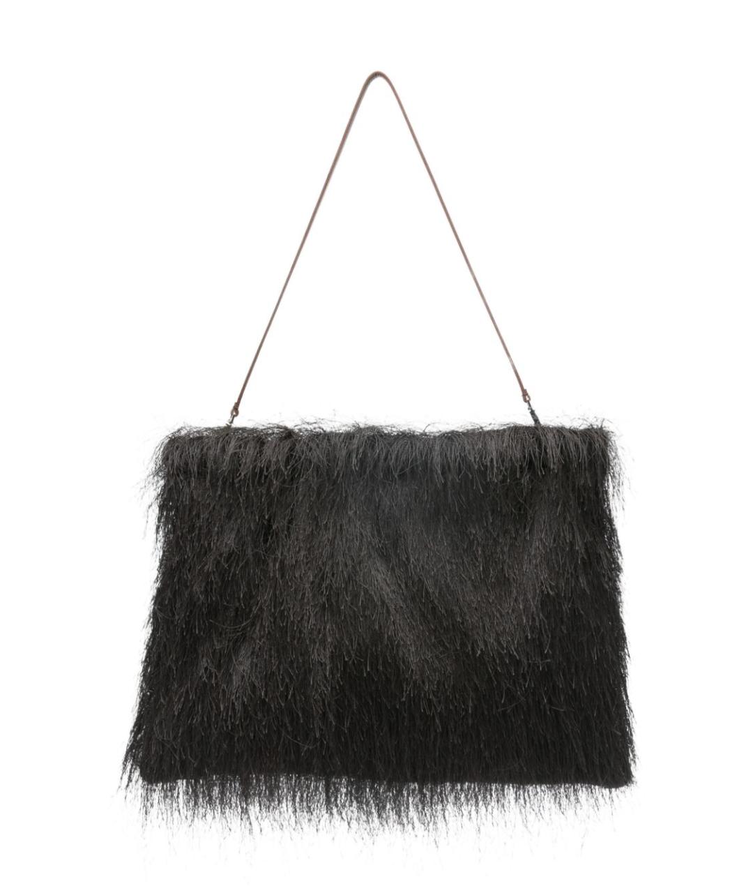 ALYSI Коричневая синтетическая сумка через плечо, фото 1