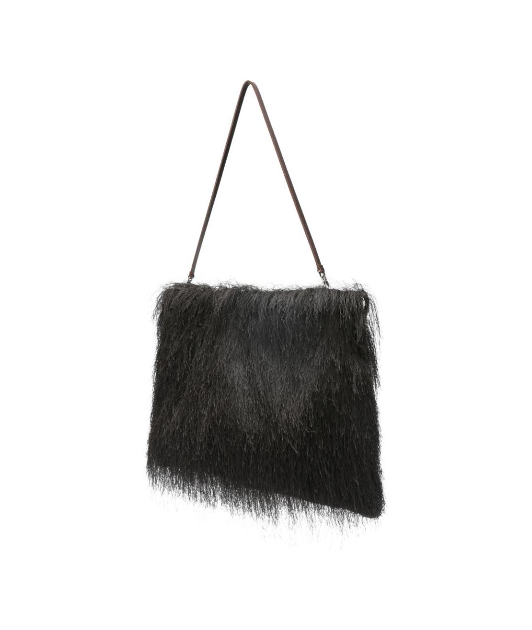 ALYSI Коричневая синтетическая сумка через плечо, фото 4