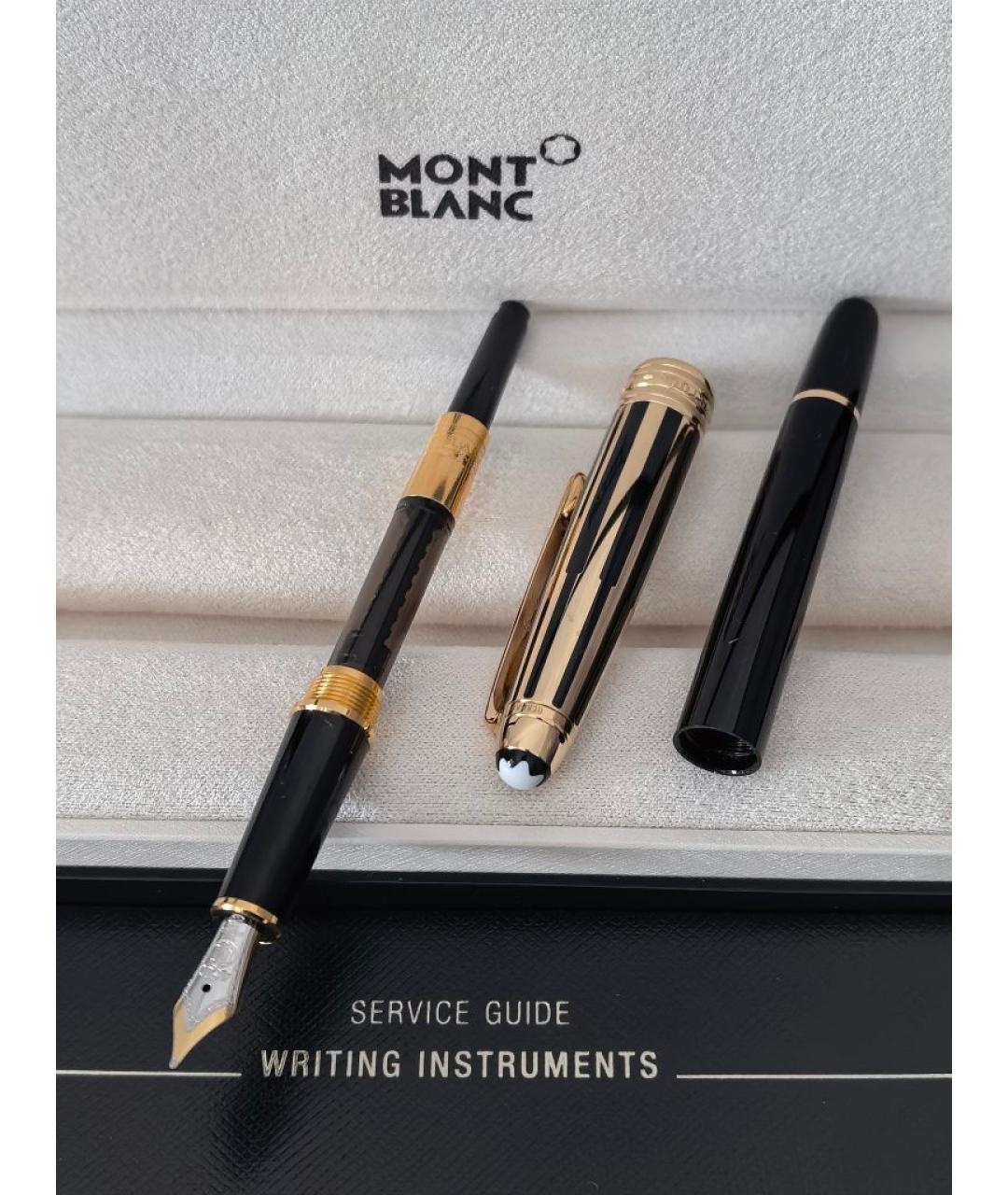 MONTBLANC Черная перьевая ручка, фото 7