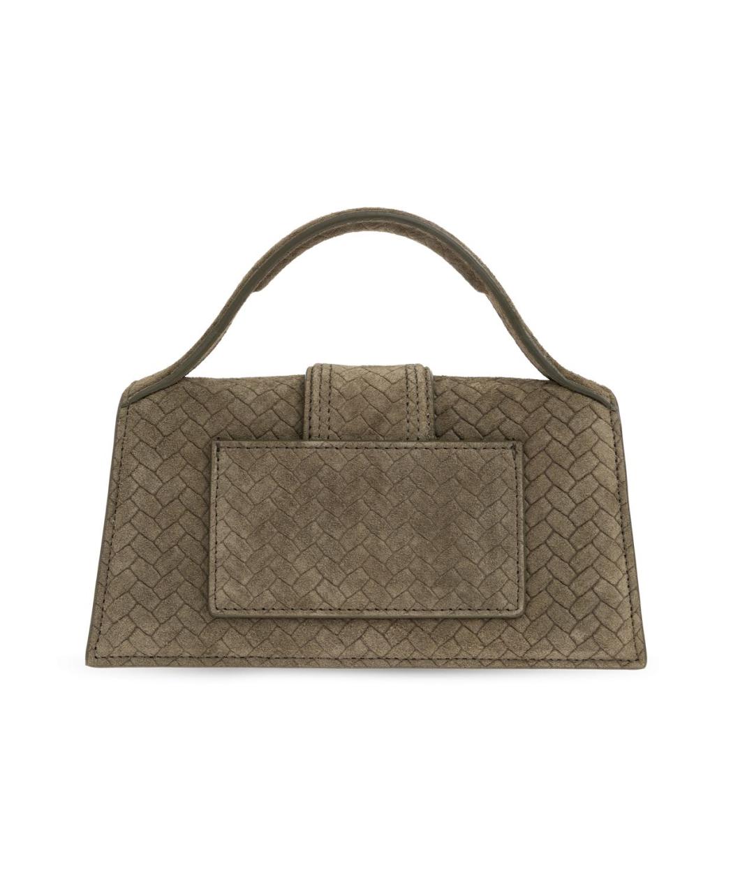 JACQUEMUS Коричневая сумка через плечо, фото 3