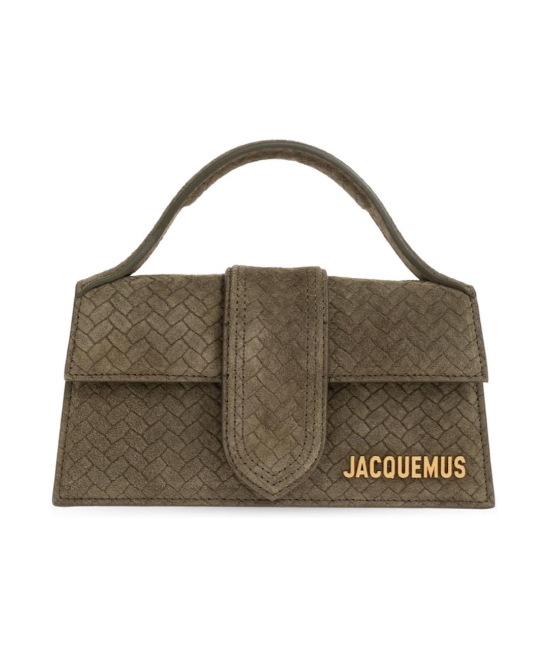 JACQUEMUS Коричневая сумка через плечо, фото 1