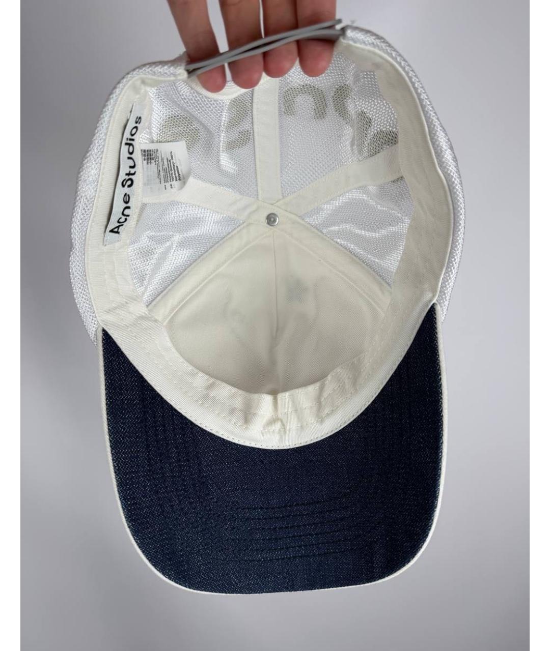ACNE STUDIOS Белая кепка, фото 5