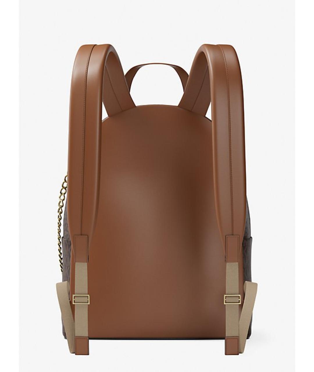 MICHAEL KORS Коричневый рюкзак из искусственной кожи, фото 2