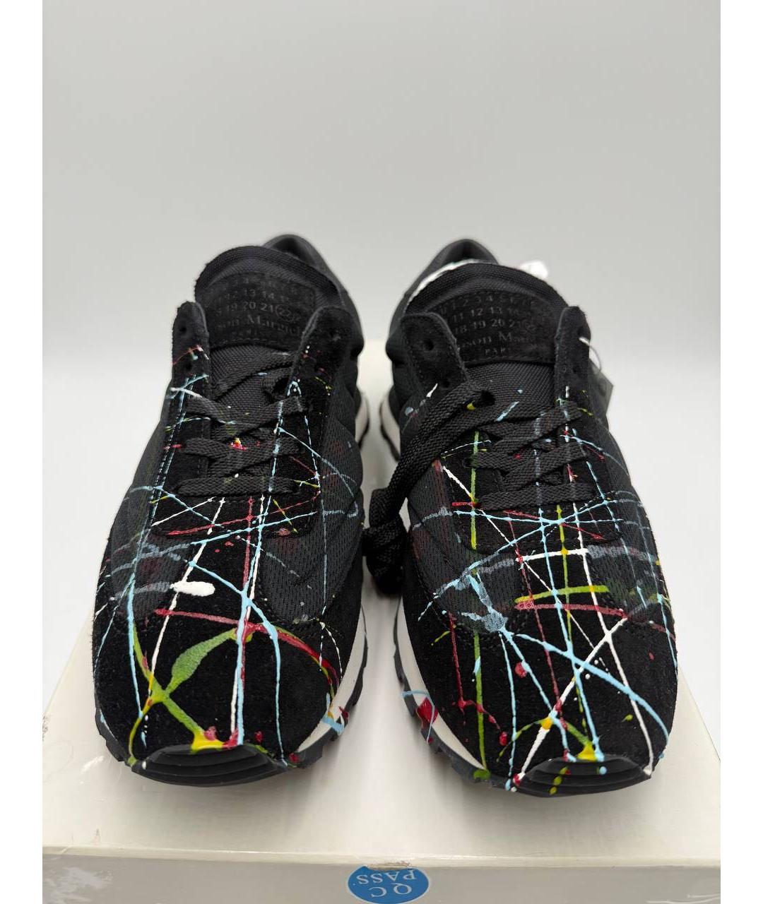 MAISON MARGIELA Черные кроссовки, фото 3