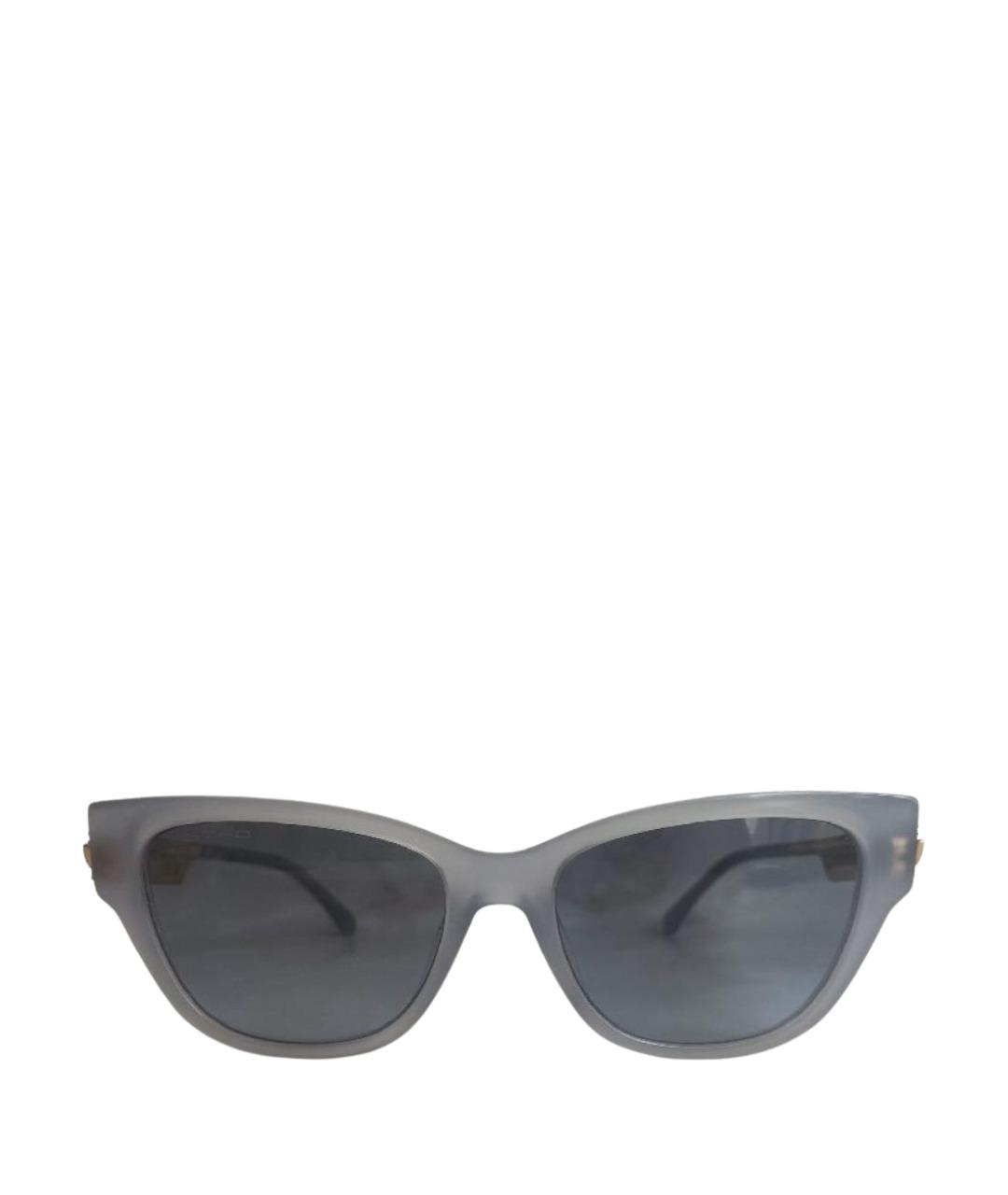 ETRO Голубые пластиковые солнцезащитные очки, фото 1