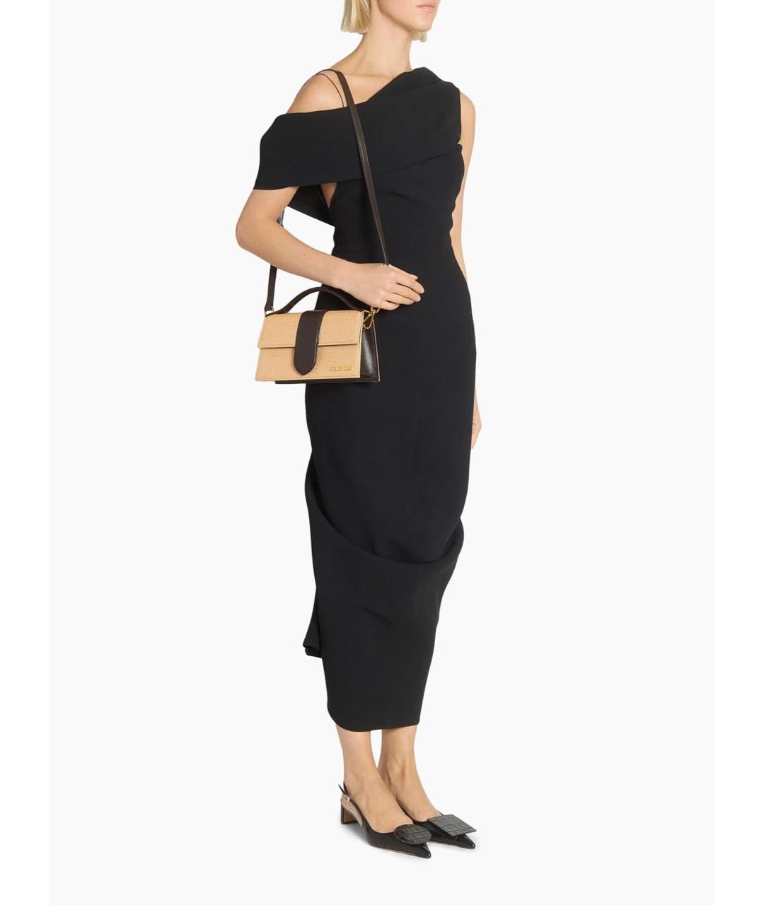 JACQUEMUS Бежевая сумка через плечо, фото 8