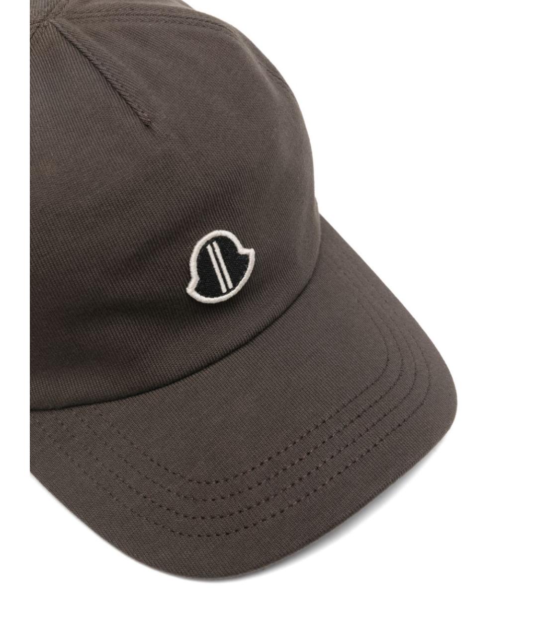 MONCLER Серая кепка, фото 3
