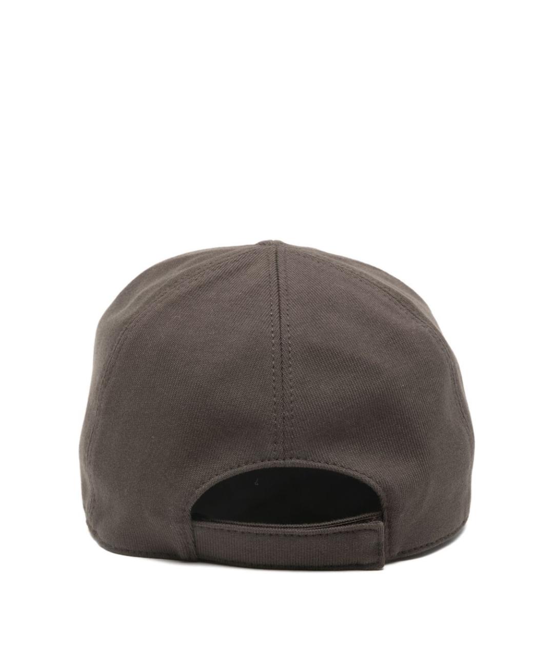 MONCLER Серая кепка, фото 2