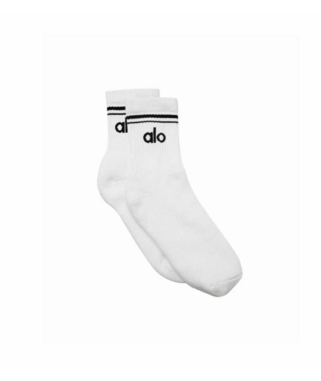 ALO YOGA Белые носки, чулки и колготы, фото 9