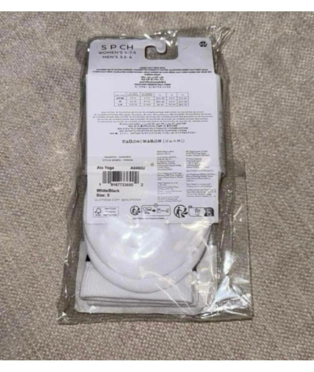 ALO YOGA Белые носки, чулки и колготы, фото 6