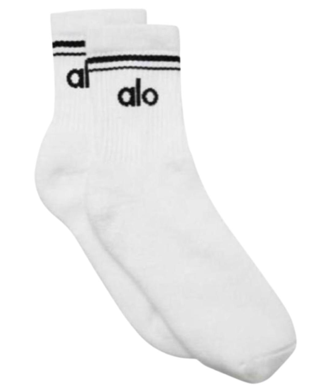 ALO YOGA Белые носки, чулки и колготы, фото 1