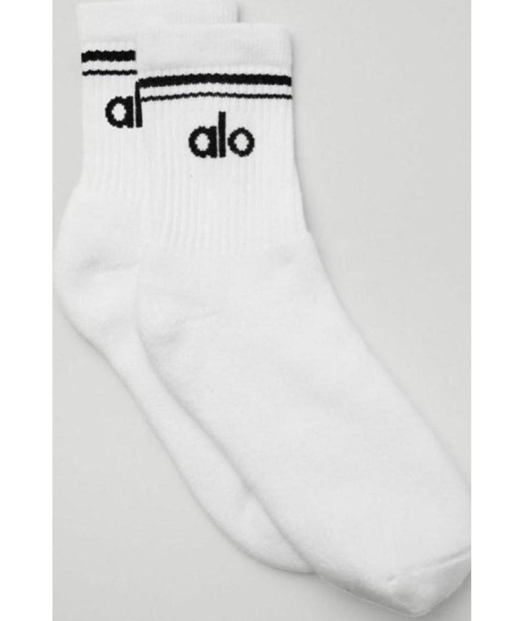 ALO YOGA Белые носки, чулки и колготы, фото 8