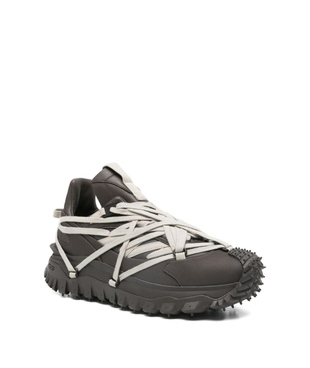 MONCLER Серые кроссовки, фото 2